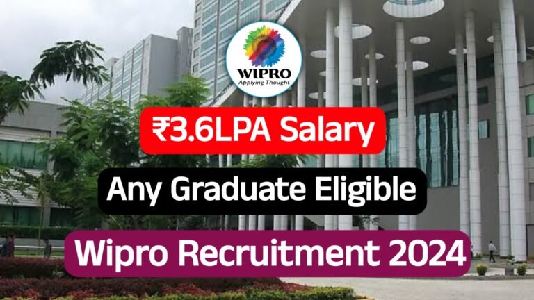 Wipro Direct Jobs 2024 | Wipro Recruitment 2024 | Production Agent ...