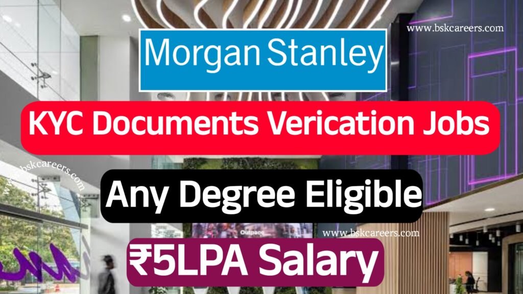 Stanley Recruitment 2024 Latest Jobs For Freshers 2024