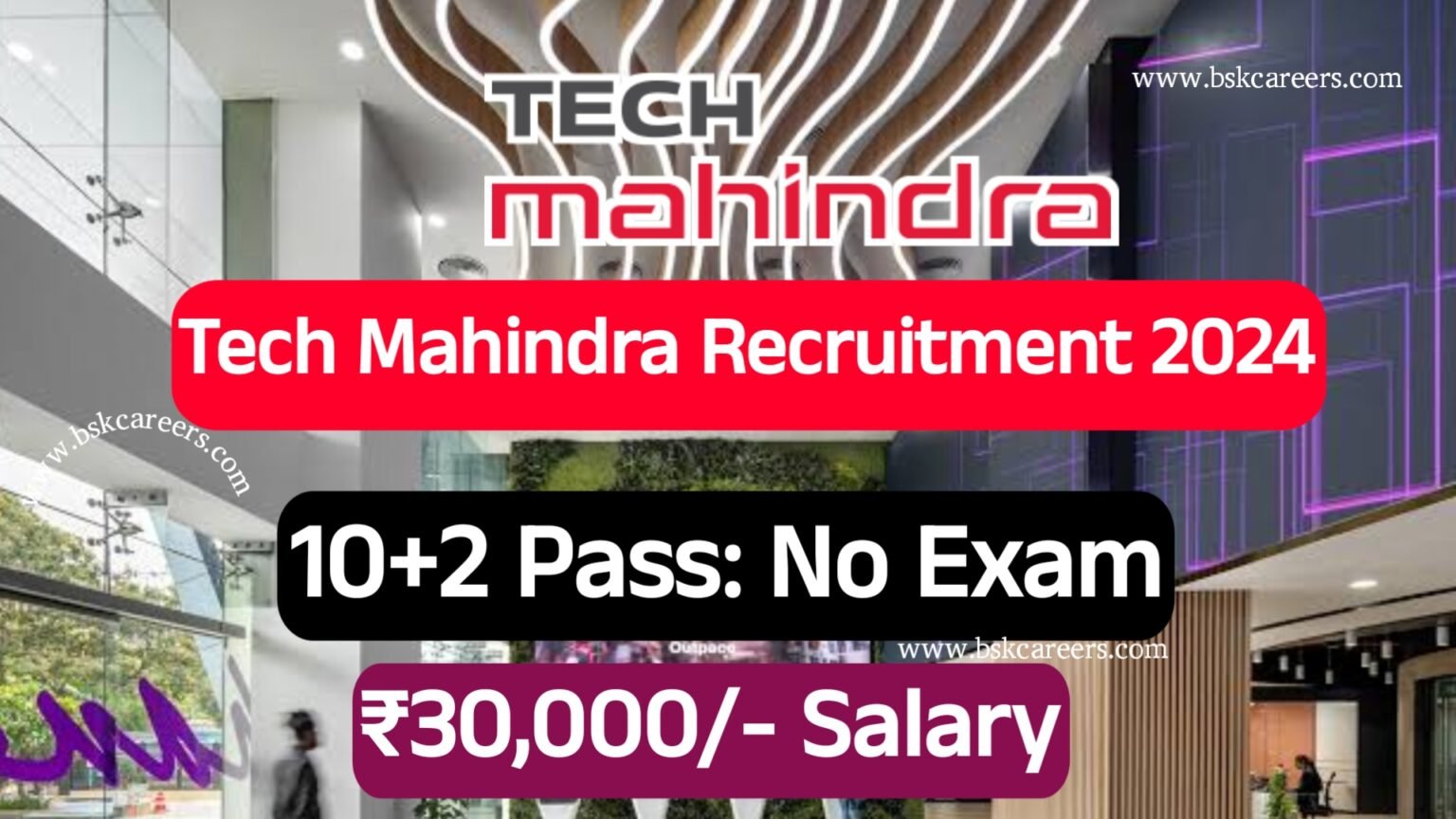 Tech Mahindra Recruitment 2024 Latest Jobs For Freshers 2024 Tech