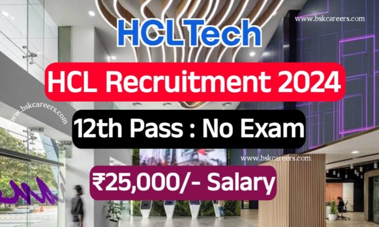 HCL Recruitment 2024 | Latest Jobs For Freshers 2024 | HCL Direct ...