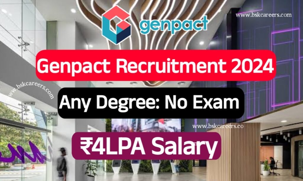 Genpact Recruitment 2024 | Latest Jobs For Freshers 2024 | Genpact ...